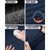 image33000ft Mens QuarterZip Polar Fleece Jacket Long Sleeve Half Zip Fleece Pullover Sweaters Thermal Golf SweatshirtNavy