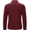 image33000ft Mens QuarterZip Polar Fleece Jacket Long Sleeve Half Zip Fleece Pullover Sweaters Thermal Golf SweatshirtRed