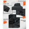 image33000ft Mens Rain Jacket Waterproof Lightweight Raincoat Packable Rain Shell Windbreaker with Hood for Golf Hiking TravelBlack