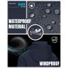 image33000ft Mens Rain Jacket Waterproof Lightweight Raincoat Packable Rain Shell Windbreaker with Hood for Golf Hiking TravelBlue