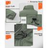 image33000ft Mens Rain Jacket Waterproof Lightweight Raincoat Packable Rain Shell Windbreaker with Hood for Golf Hiking TravelGreen