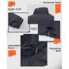 image33000ft Mens Rain Jacket Waterproof Lightweight Raincoat Packable Rain Shell Windbreaker with Hood for Golf Hiking TravelGrey