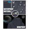 image33000ft Mens Rain Jacket Waterproof Lightweight Raincoat Packable Rain Shell Windbreaker with Hood for Golf Hiking TravelGrey