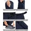 image33000ft Mens Rain Pants Waterproof Lightweight Breathable Golf Over Pants for Hiking Travel Cycling OutdoorNavy Blue