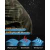 image33000ft Mens Rain Pants Waterproof Rain Over Pants Windproof Outdoor Pants for Hiking FishingCamouflage