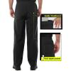 image33000ft Mens Rain Pants Waterproof Windproof Lightweight Outdoor Rain Over Pants for Fishing Golf Work HikingBlack
