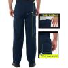 image33000ft Mens Rain Pants Waterproof Windproof Lightweight Outdoor Rain Over Pants for Fishing Golf Work HikingNavy Blue