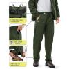 image33000ft Mens Rain Suit Packable Waterproof Lightweight Rain Gear for Golf Hiking Cycling 2 Pieces Jackets and PantsAmy Green