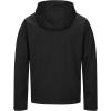 image33000ft Mens Softshell Jacket with Hood Waterproof Windbreaker Lightweight Rain Shell Jacket for Outdoor Hiking TravelBlack
