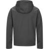 image33000ft Mens Softshell Jacket with Hood Waterproof Windbreaker Lightweight Rain Shell Jacket for Outdoor Hiking TravelGrey