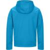 image33000ft Mens Softshell Jacket with Hood Waterproof Windbreaker Lightweight Rain Shell Jacket for Outdoor Hiking TravelSky Blue