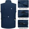 image33000ft Mens Travel Vest Outerwear Lightweight Golf Safari Vest MultiPockets Sleeveless Jacket for Fishing Summer Outdoor