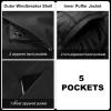 image33000ft Mens Waterproof 3in1 Ski Jacket Warm Mountain Windbreaker Snow Rain Jackets Winter Coat with Puffer JacketBlack