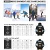 image33000ft Mens Waterproof 3in1 Ski Jacket Warm Mountain Windbreaker Snow Rain Jackets Winter Coat with Puffer JacketBlack