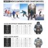 image33000ft Mens Waterproof 3in1 Ski Jacket Warm Mountain Windbreaker Snow Rain Jackets Winter Coat with Puffer JacketCharcoalGrey