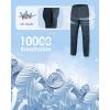 image33000ft Mens Waterproof Cycling Pants Windproof Breathable Athletic Mountain Bike Pants Running Hiking Sweatpants SportsBlue
