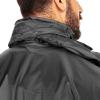 image33000ft Packable Rain Jacket Mens Lightweight Waterproof Rain Shell Jacket Raincoat with Hood for Golf Cycling WindbreakerBlack
