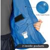 image33000ft Packable Rain Jacket Mens Lightweight Waterproof Rain Shell Jacket Raincoat with Hood for Golf Cycling WindbreakerBright Blue