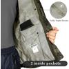 image33000ft Packable Rain Jacket Mens Lightweight Waterproof Rain Shell Jacket Raincoat with Hood for Golf Cycling WindbreakerCamouflage