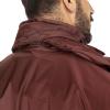 image33000ft Packable Rain Jacket Mens Lightweight Waterproof Rain Shell Jacket Raincoat with Hood for Golf Cycling WindbreakerDark Red