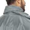 image33000ft Packable Rain Jacket Mens Lightweight Waterproof Rain Shell Jacket Raincoat with Hood for Golf Cycling WindbreakerLight Grey