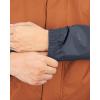 image33000ft Packable Rain Jacket Mens Lightweight Waterproof Rain Shell Jacket Raincoat with Hood for Golf Cycling WindbreakerOrangeGrey