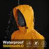 image33000ft Packable Rain Jacket Mens Lightweight Waterproof Rain Shell Jacket Raincoat with Hood for Golf Cycling WindbreakerYellow