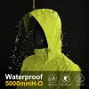 image33000ft Packable Rain Jacket Mens Lightweight Waterproof Rain Shell Jacket Raincoat with Hood for Golf Cycling WindbreakerYellowgreen