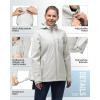 image33000ft Packable Rain Jacket Women Lightweight Waterproof Raincoat with Hood Cycling Bike Jacket WindbreakerBeige