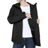 image33000ft Packable Rain Jacket Women Lightweight Waterproof Raincoat with Hood Cycling Bike Jacket WindbreakerBlack
