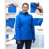 image33000ft Packable Rain Jacket Women Lightweight Waterproof Raincoat with Hood Cycling Bike Jacket WindbreakerBright Blue