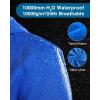 image33000ft Packable Rain Jacket Women Lightweight Waterproof Raincoat with Hood Cycling Bike Jacket WindbreakerBright Blue