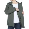 image33000ft Packable Rain Jacket Women Lightweight Waterproof Raincoat with Hood Cycling Bike Jacket WindbreakerGrey