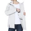 image33000ft Packable Rain Jacket Women Lightweight Waterproof Raincoat with Hood Cycling Bike Jacket WindbreakerLight Grey