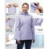 image33000ft Packable Rain Jacket Women Lightweight Waterproof Raincoat with Hood Cycling Bike Jacket WindbreakerLilac Purple