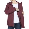 image33000ft Packable Rain Jacket Women Lightweight Waterproof Raincoat with Hood Cycling Bike Jacket WindbreakerWine Red