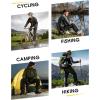 image33000ft Packable Rain Pants for Men Waterproof Hiking Pants Lightweight Rain Pants Outdoor Windproof Pant for Golf FishingMid Grey