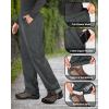 image33000ft Packable Rain Pants for Men Waterproof Hiking Pants Lightweight Rain Pants Outdoor Windproof Pant for Golf FishingMid Grey
