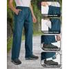 image33000ft Packable Rain Pants for Women Waterproof Pants Lightweight Rain Over Pants Outdoor Windproof Pant for Golf HikingCeramic Blue