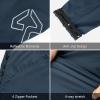 image33000ft Womens Cycling Pants Mountain Bike Waterproof Windproof Breathable Athletic Sweatpants for Hiking Multi SportsBlue