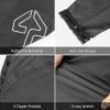 image33000ft Womens Cycling Pants Mountain Bike Waterproof Windproof Breathable Athletic Sweatpants for Hiking Multi SportsGrey