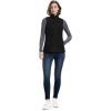 image33000ft Womens Fleece Vest Lightweight Warm Polar Soft Vests Outerwear with Zip Up Pockets Sleeveless Jacket for WinterBlack