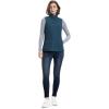 image33000ft Womens Fleece Vest Lightweight Warm Polar Soft Vests Outerwear with Zip Up Pockets Sleeveless Jacket for WinterBlue
