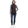 image33000ft Womens Fleece Vest Lightweight Warm Polar Soft Vests Outerwear with Zip Up Pockets Sleeveless Jacket for WinterChocolate