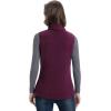 image33000ft Womens Fleece Vest Lightweight Warm Polar Soft Vests Outerwear with Zip Up Pockets Sleeveless Jacket for WinterDark Fuchsia