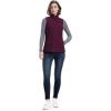 image33000ft Womens Fleece Vest Lightweight Warm Polar Soft Vests Outerwear with Zip Up Pockets Sleeveless Jacket for WinterDark Fuchsia