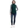 image33000ft Womens Fleece Vest Lightweight Warm Polar Soft Vests Outerwear with Zip Up Pockets Sleeveless Jacket for WinterForest Green