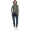 image33000ft Womens Fleece Vest Lightweight Warm Polar Soft Vests Outerwear with Zip Up Pockets Sleeveless Jacket for WinterGreen