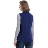image33000ft Womens Fleece Vest Lightweight Warm Polar Soft Vests Outerwear with Zip Up Pockets Sleeveless Jacket for WinterNavy