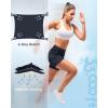 image33000ft Womens Golf Shorts 5 Inch Inseam Quick Dry Ladies Stretch Packable Hiking Casual with 4 PocketsDark Grey